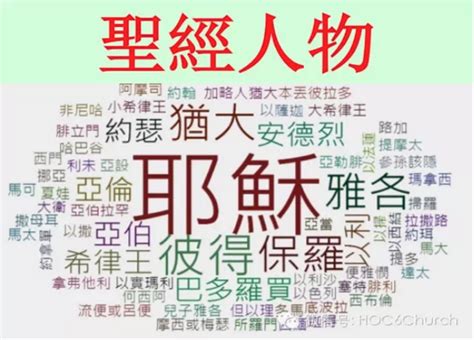 聖經人物名字女|圣经人物列表